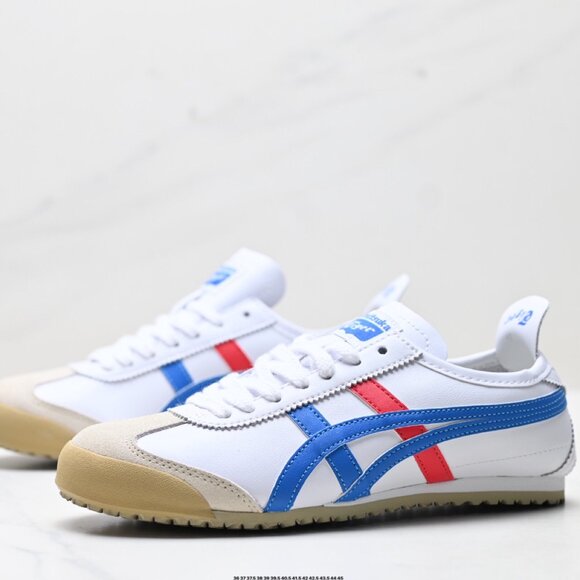 Onitsuka Tiger by Asics Other - Onitsuka Tiger MEXICO 66  WHITE BLUE RED Brand UNISEX from